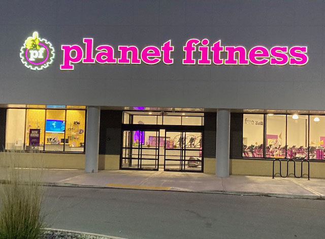 Planet Fitness construction project